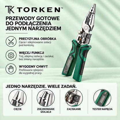 TORKEN™ – Przewody gotowe do podłączenia jednym narzędziem