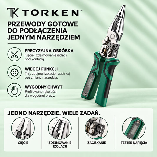 TORKEN™ – Przewody gotowe do podłączenia jednym narzędziem